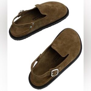 Rare Jil Sander x Birkenstock Olive suede limited edition Size US 9 39